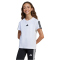 adidas Essentials T-Shirt Mädchen JJ0945 - white/black 152