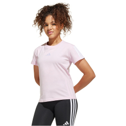 adidas Essentials T-Shirt Mädchen JF3678 - clear pink/white 140