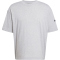 adidas Essentials Loose Fit 3-Streifen Logo T-Shirt Herren JF3618 - medium grey heather/black M
