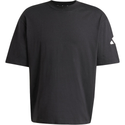 adidas Essentials Loose Fit 3-Streifen Logo T-Shirt Herren JF3615 - black/white M
