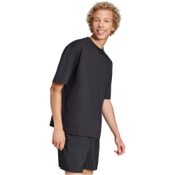 adidas Essentials Loose Fit 3-Streifen Logo T-Shirt Herren JF3615 - black/white M