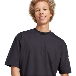 adidas Essentials Loose Fit 3-Streifen Logo T-Shirt Herren JF3615 - black/white M