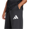 adidas Essentials Wide Leg 3-Streifen Logo Jogginghose Herren JF3604 - black/white XS