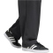adidas Essentials Wide Leg 3-Streifen Logo Jogginghose Herren JF3604 - black/white XS