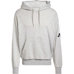 adidas Essentials Loose Fit 3-Streifen Logo French Terry Hoodie Herren JF3591 - medium grey heather/black S