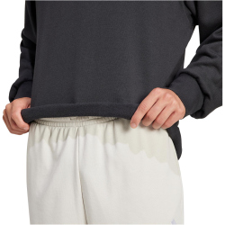 adidas Essentials Loose Fit 3-Streifen Logo Sweatshirt Herren JF3576 - black/white S