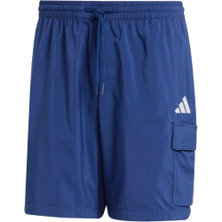 adidas Essentials Small Logo Chelsea Cargoshorts Herren JF3532 - dark blue/white XS