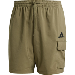 adidas Essentials Small Logo Chelsea Cargoshorts Herren JD1827 - olive strata/black XS