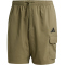 adidas Essentials Small Logo Chelsea Cargoshorts Herren JD1827 - olive strata/black S