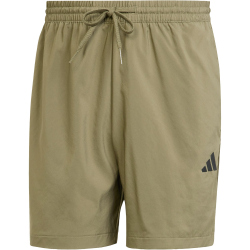 adidas Essentials Small Logo Chelsea Sweatshorts Herren JF1113 - olive strata/black XS/S