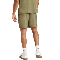 adidas Essentials Small Logo Chelsea Sweatshorts Herren JF1113 - olive strata/black XS/S