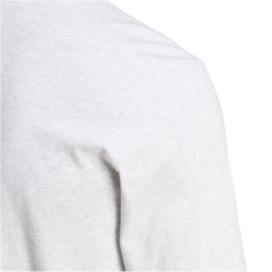 adidas Essentials Small Logo Single Jersey T-Shirt Herren JF1100 - light grey heather/black S