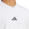 adidas Essentials Small Logo Single Jersey T-Shirt Herren JF1100 - light grey heather/black S