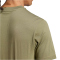 adidas Essentials Small Logo Single Jersey T-Shirt Herren JF1097 - olive strata/black XS