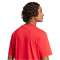 adidas Essentials Small Logo Single Jersey T-Shirt Herren JF1095 - pure ruby/black XS