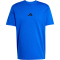 adidas Essentials Small Logo Single Jersey T-Shirt Herren JF1094 - team royal blue/black S