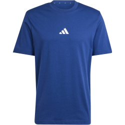 adidas Essentials Small Logo Single Jersey T-Shirt Herren JF1093 - dark blue/white XXL