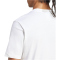 adidas Essentials Small Logo Single Jersey T-Shirt Herren JF1092 - white/black XS
