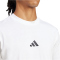 adidas Essentials Small Logo Single Jersey T-Shirt Herren JF1092 - white/black XS