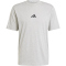 adidas Essentials Small Logo Single Jersey T-Shirt Herren JF1091 - medium grey heather/black XS