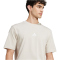 adidas Essentials Small Logo Single Jersey T-Shirt Herren JD1779 - wonder alumina/white XS