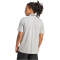 adidas Essentials Small Logo Piqué Poloshirt Herren JE9022 - medium grey heather/black S