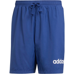 adidas Essentials Linear Logo Sweatshorts Herren JE9017 - dark blue/white XXL