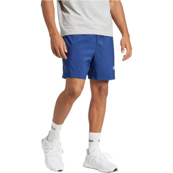 adidas Essentials Linear Logo Sweatshorts Herren JE9017 - dark blue/white XXL