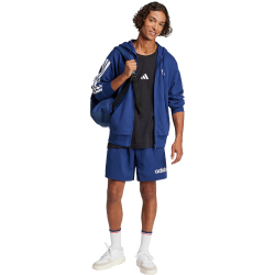 adidas Essentials Linear Single Jersey Sweatshorts Herren JE9013 - dark blue/white M