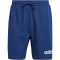 adidas Essentials Linear Single Jersey Sweatshorts Herren JE9013 - dark blue/white M