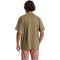 adidas Essentials Linear Single Jersey T-Shirt Herren JE9001 - olive strata/black XS