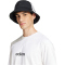 adidas Essentials Linear Single Jersey T-Shirt Herren JE9000 - white/black XS
