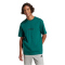 adidas Essentials Linear Single Jersey T-Shirt Herren JE8997 - collegiate green/black S