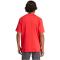 adidas Essentials Linear Single Jersey T-Shirt Herren JE8994 - pure ruby/black XS