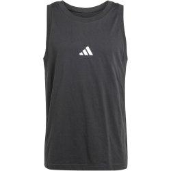 adidas Essentials Small Logo Tanktop Herren JE8986 - black/white S
