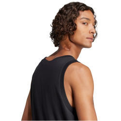 adidas Essentials Small Logo Tanktop Herren JE8986 - black/white S