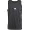 adidas Essentials Small Logo Tanktop Herren JE8986 - black/white S