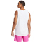 adidas Essentials Small Logo Tanktop Herren JE8984 - white/black S