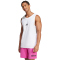 adidas Essentials Small Logo Tanktop Herren JE8984 - white/black S