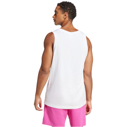 adidas Essentials Small Logo Tanktop Herren JE8984 - white/black M