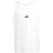 adidas Essentials Small Logo Tanktop Herren JE8984 - white/black M