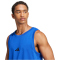 adidas Essentials Small Logo Tanktop Herren JE8978 - team royal blue/black S