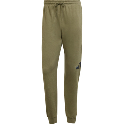 adidas Essentials Big Logo French Terry Jogginghose Herren JE8970 - olive strata/black S