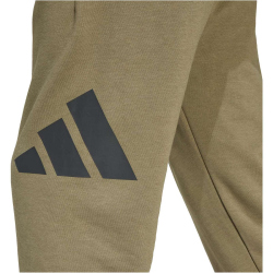 adidas Essentials Big Logo French Terry Jogginghose Herren JE8970 - olive strata/black S