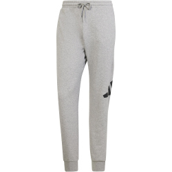 adidas Essentials Big Logo French Terry Jogginghose Herren JE8969 - medium grey heather/black XXL