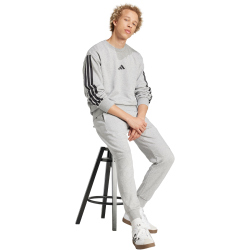 adidas Essentials Big Logo French Terry Jogginghose Herren JE8969 - medium grey heather/black XXL
