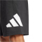 adidas Essentials Big Logo Single Jersey Sweatshorts Herren IS6909 - black/white XS