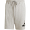 adidas Essentials Big Logo Single Jersey Sweatshorts Herren IS6908 - medium grey heather/black S