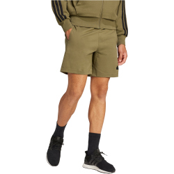 adidas Essentials Big Logo Single Jersey Sweatshorts Herren IN6184 - olive strata/black XS
