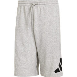 adidas Essentials Big Logo French Terry Sweatshorts Herren JE8957 - medium grey heather/black XS